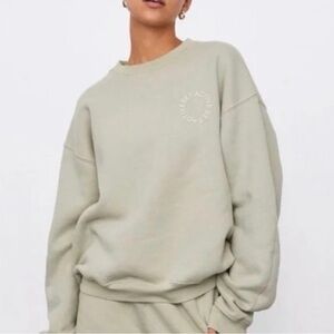 SET Active Light Sage Crewneck Pullover